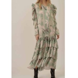 NWOT Lobo Rosa Safar Oasis Print dress